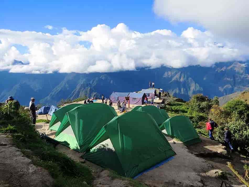 inca trail camp